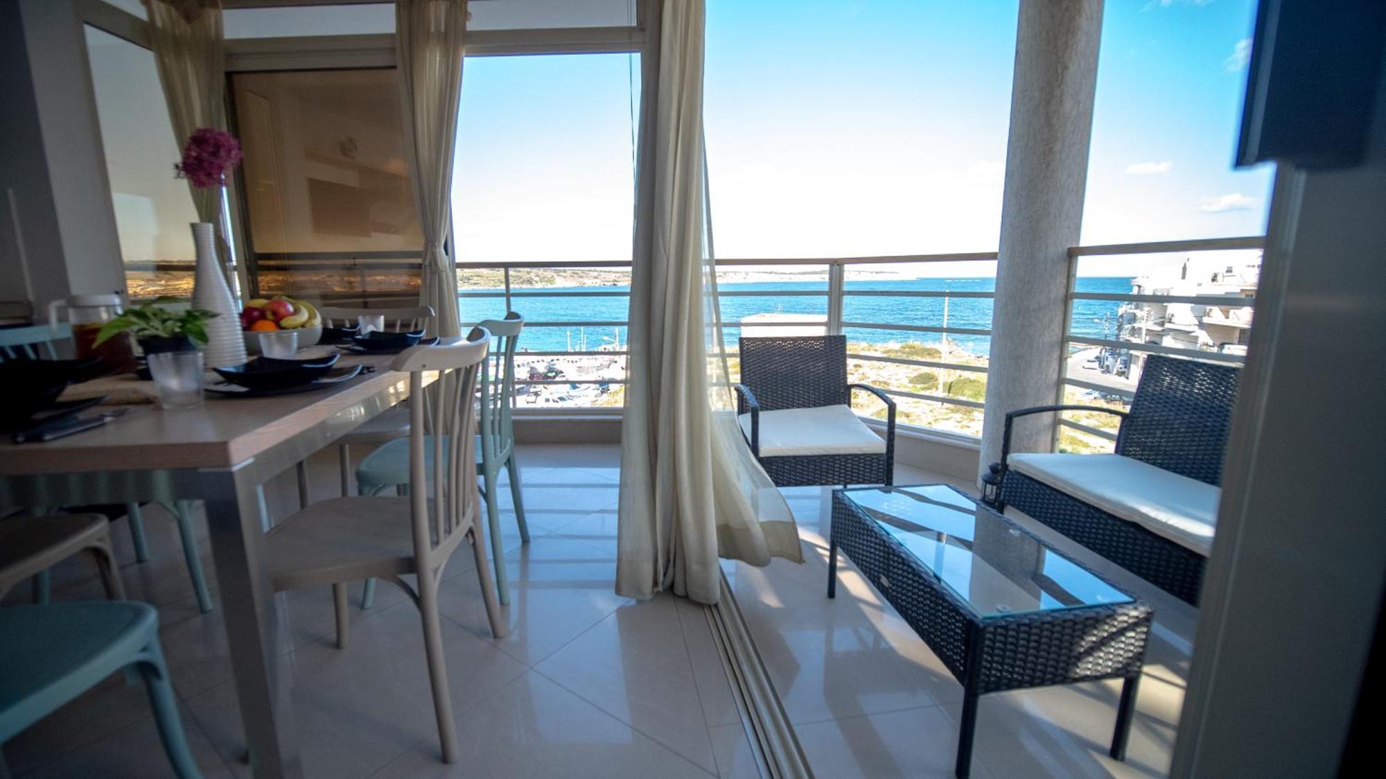 Mellieha Bay 3 Bedroom Apartment "Coastal Comfort" Экстерьер фото